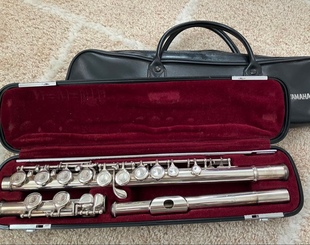 【しま】YAMAHA フルート 211SⅡ 銀メッキ 音出し確認済み 中古