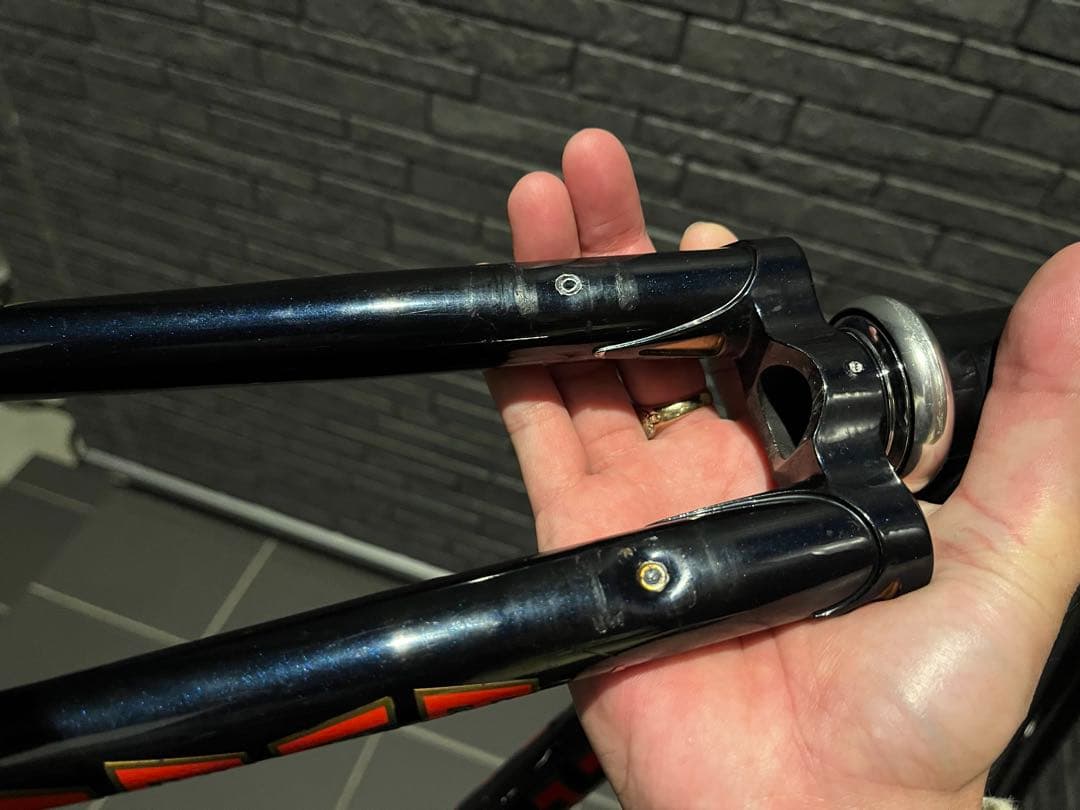 鳥さん　LEVEL njs フレームセット BB付き