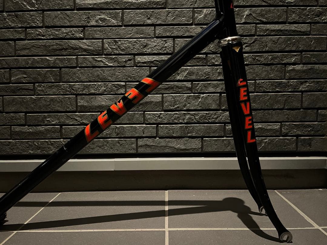 鳥さん　LEVEL njs フレームセット BB付き