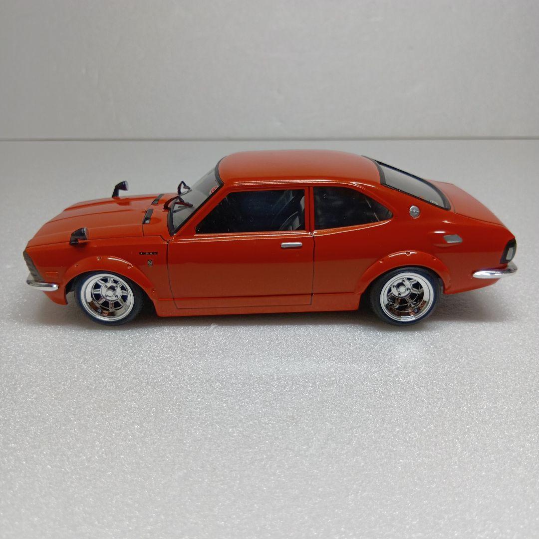 フジミ カローラ レビン TE27 プラモデル 完成品 1/24