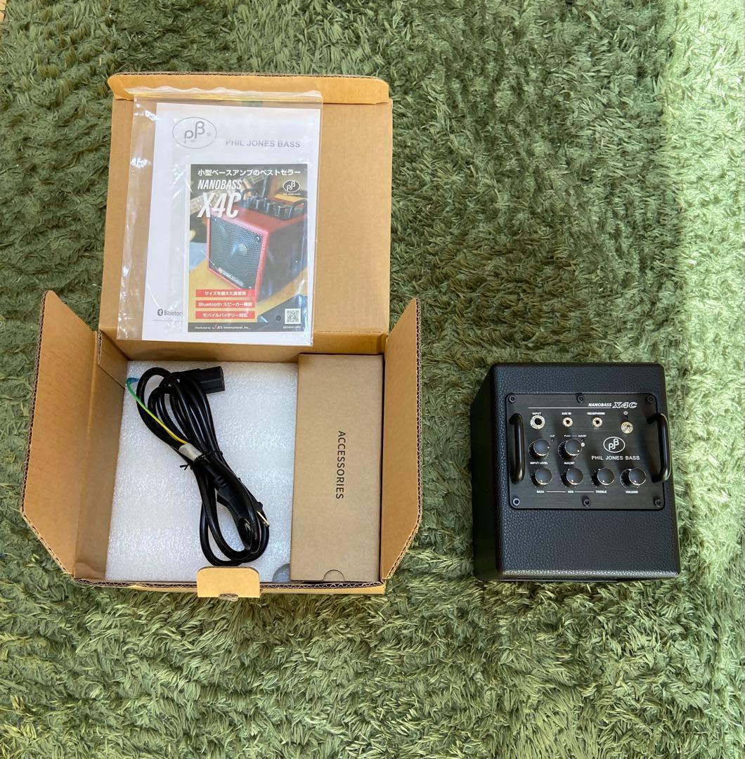 【美品】Phil Jones Bass Nanobass X4C ベース用アンプ