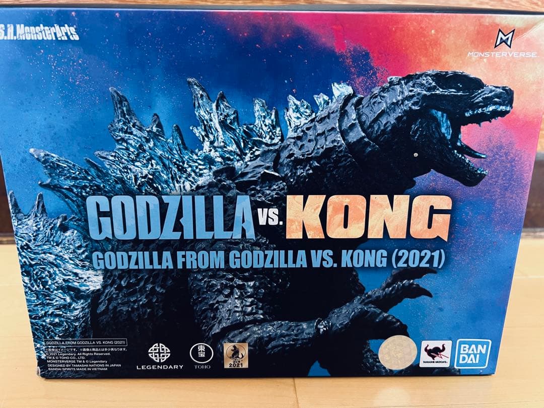 ゴジラ vs. コング (2021) ゴジラ　S.H.monster 新品未開封