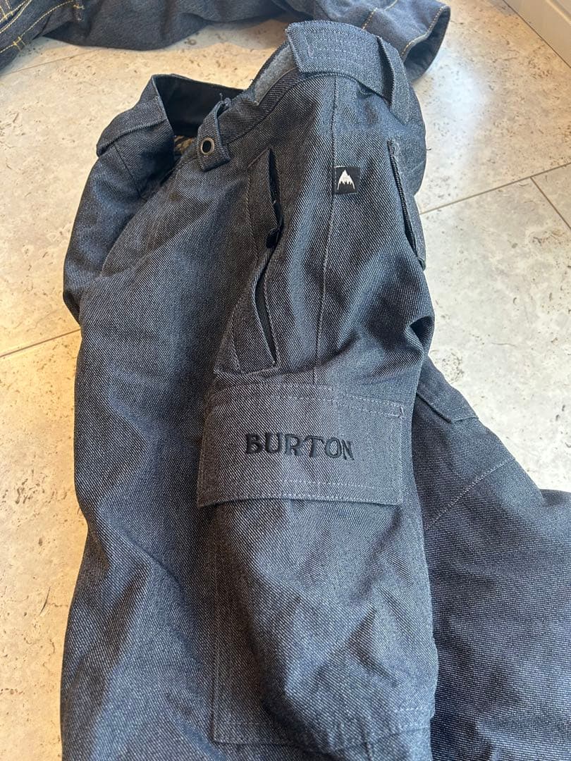 BURTON フード付きジャケット パンツセット子ども用 ダークブルー　XS