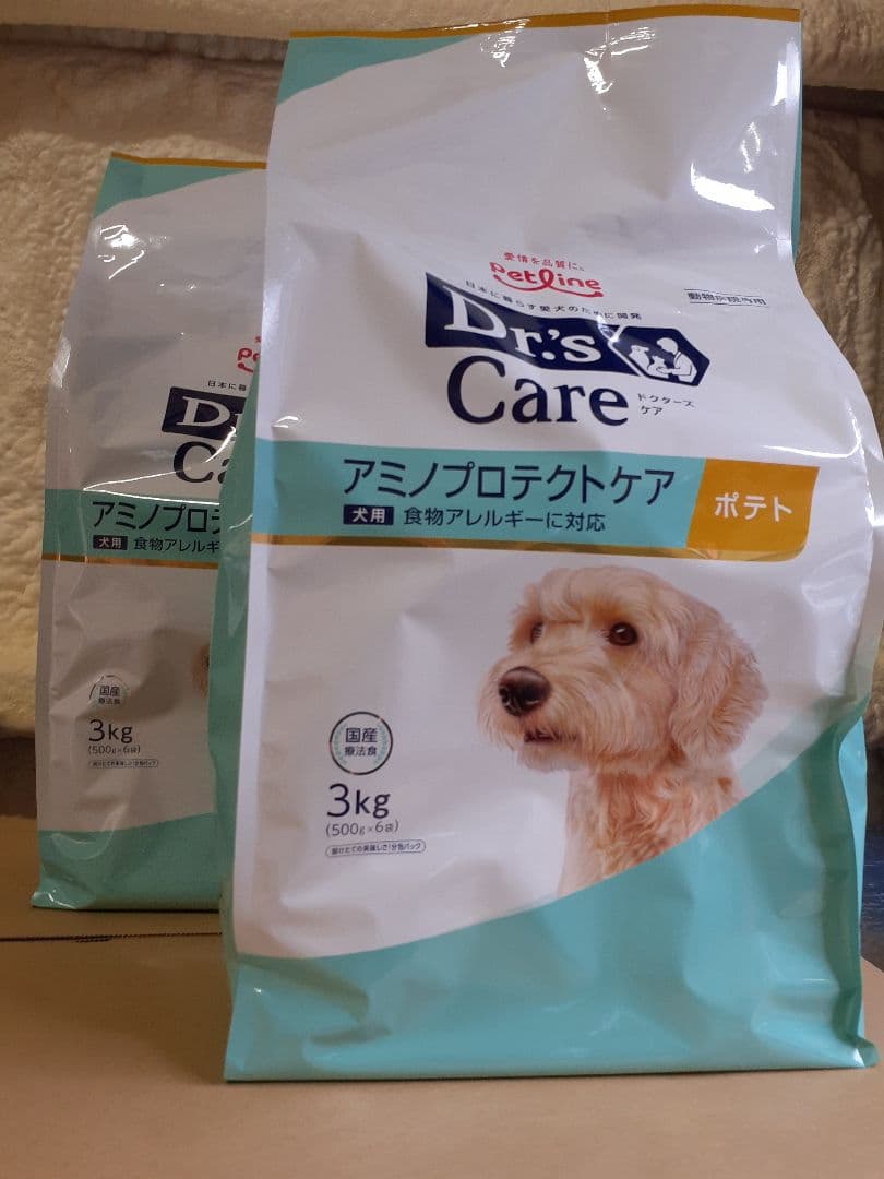 M様ドクターズ犬療法食アミノプロテクトケアポテト3kg×2袋