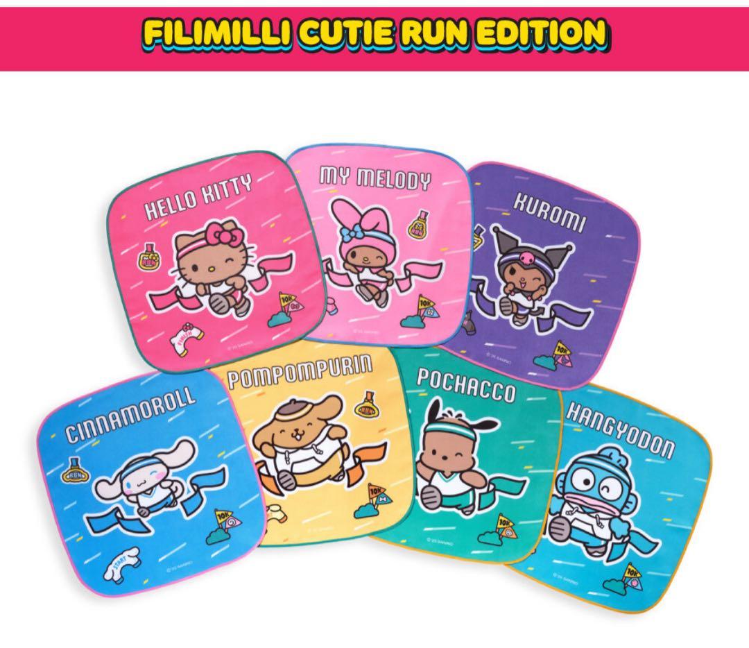 日焼けサンリオ　スポーツタオル Cute Run Edition オリヤン