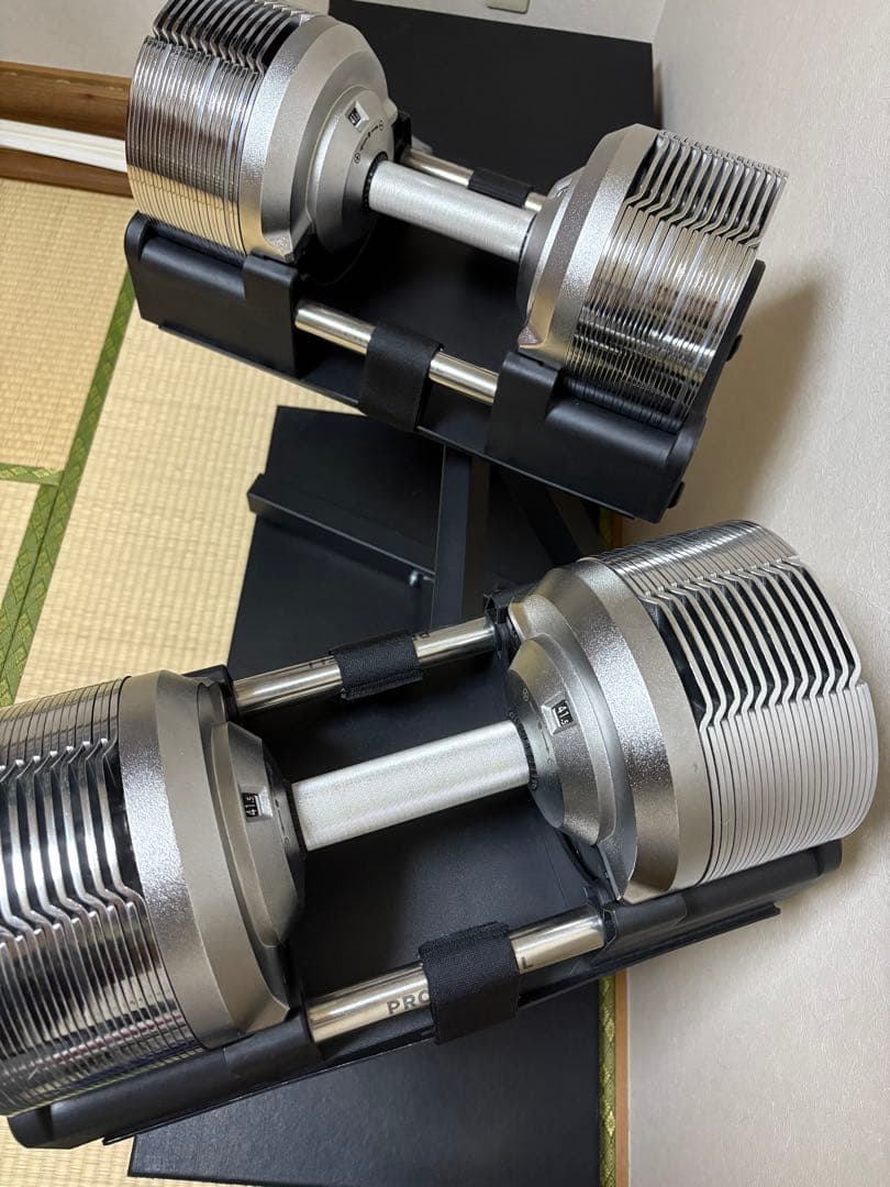 【セット販売・直接引き取り】ダンベル41.5kg×2・ベンチ・ゴムマット