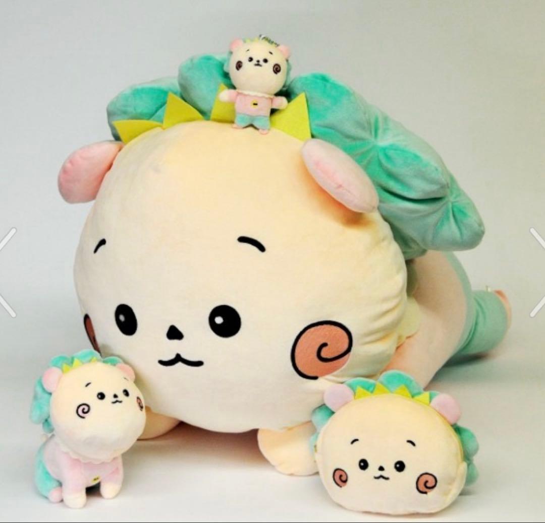 かなり大きいです！コジコジ×モフモフレンズ 原寸大寝そべりぬいぐるみ