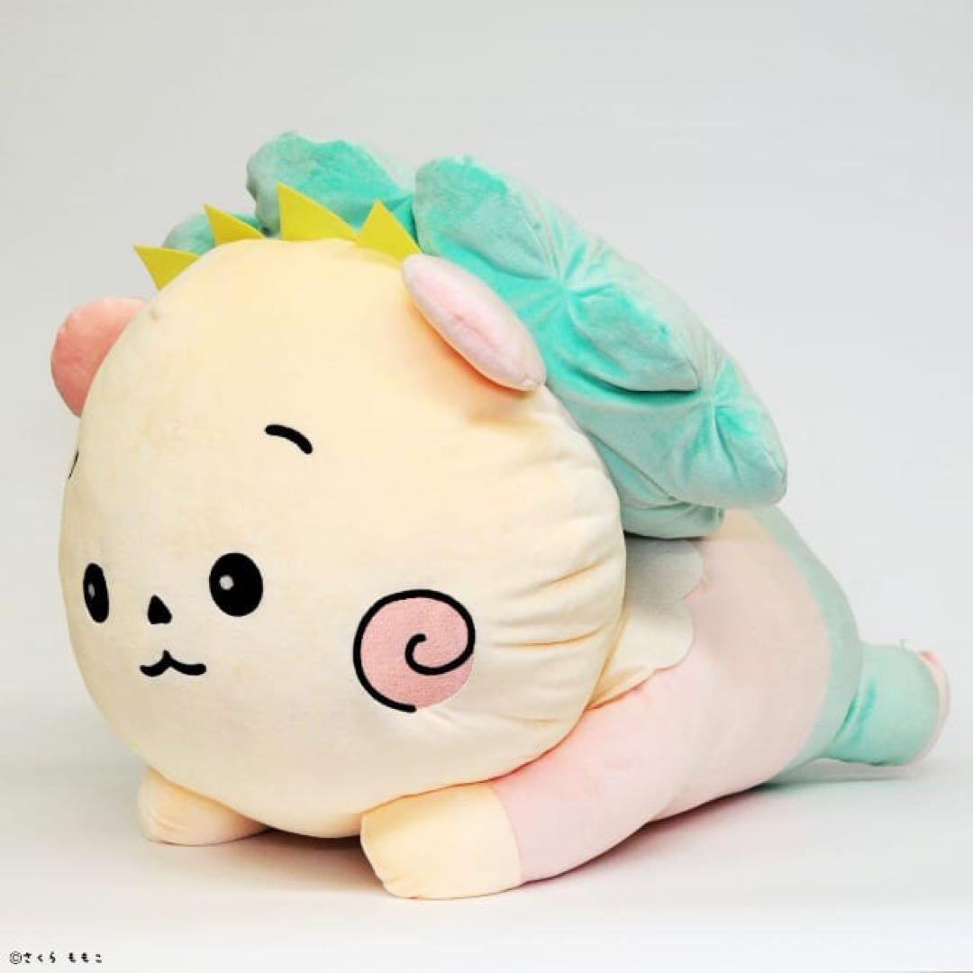 かなり大きいです！コジコジ×モフモフレンズ 原寸大寝そべりぬいぐるみ