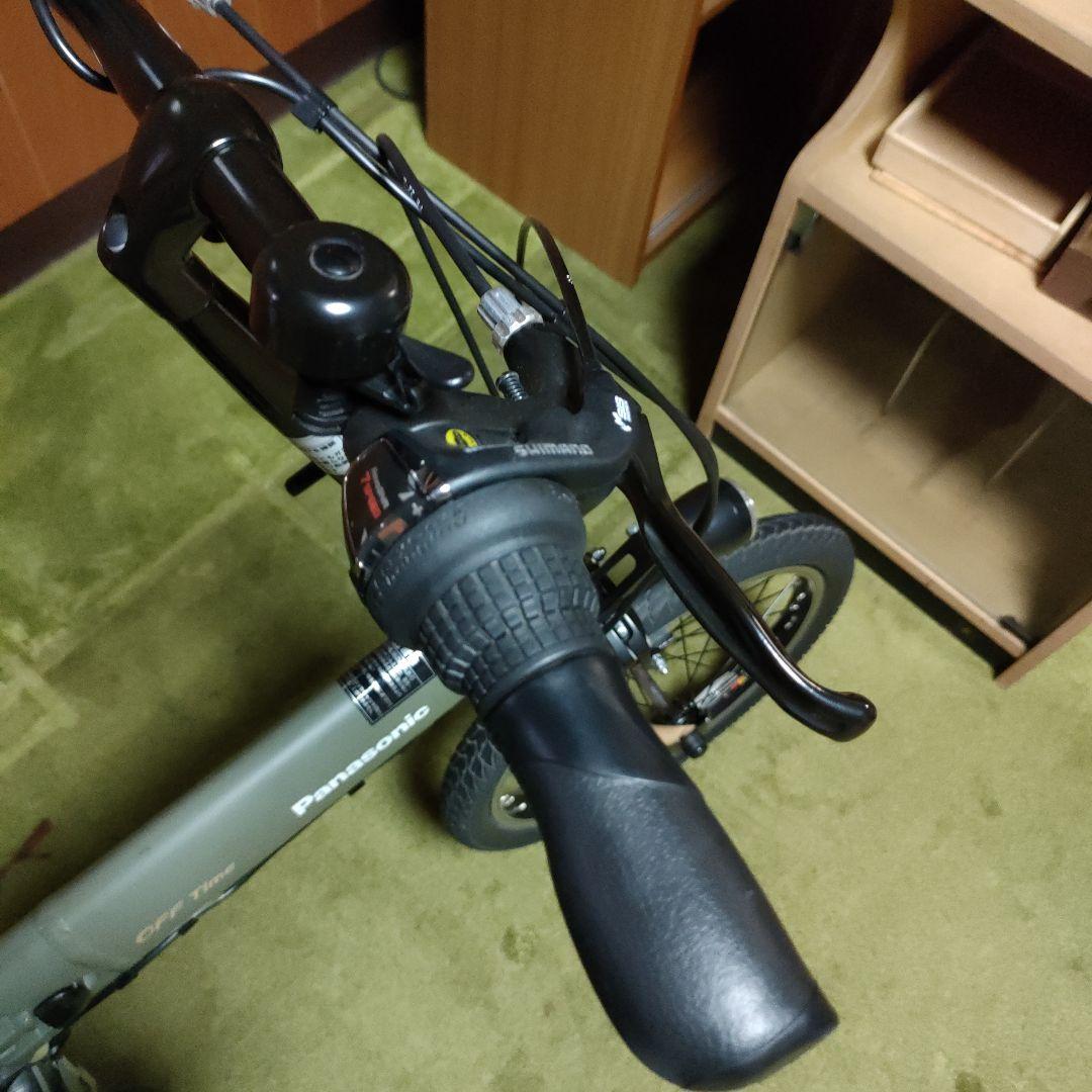 Panasonic 電動折りたたみ自転車 オフタイム 雨天未使用 室内保管