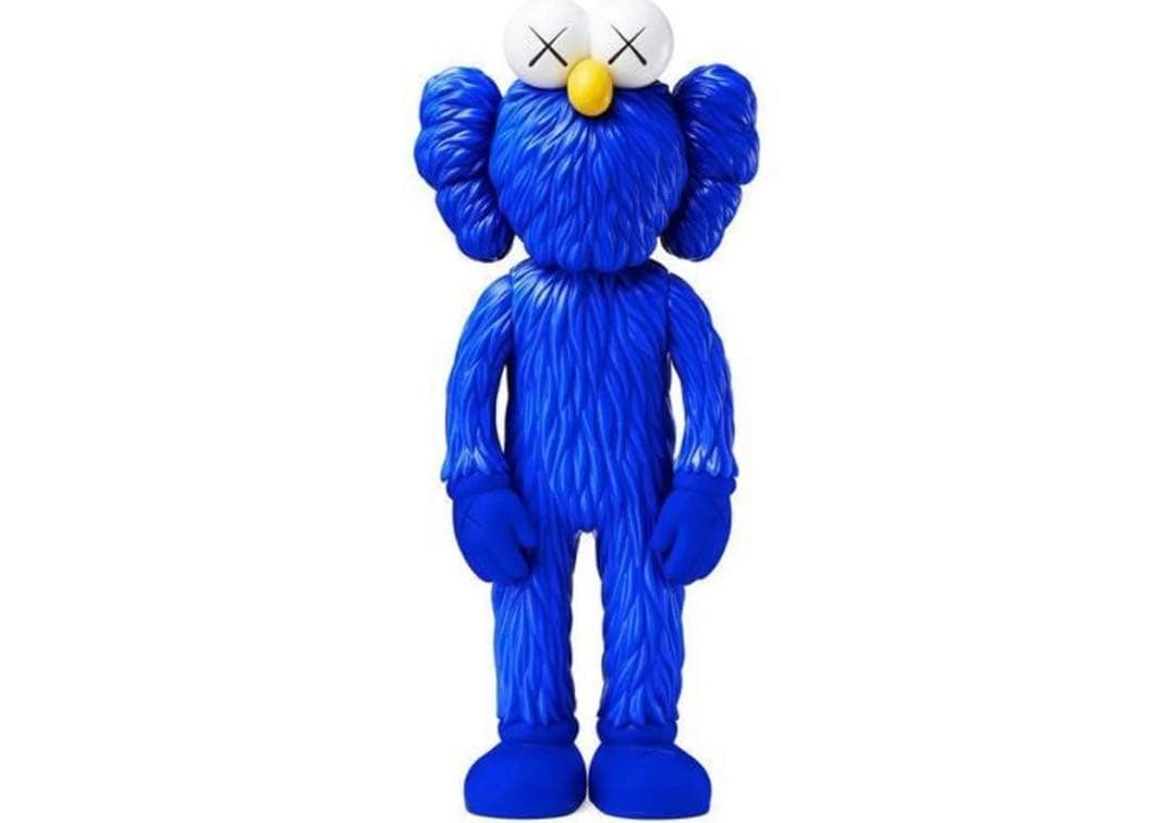 【新品未使用】KAWS BFF OPEN EDITION  kaws カウズ　青