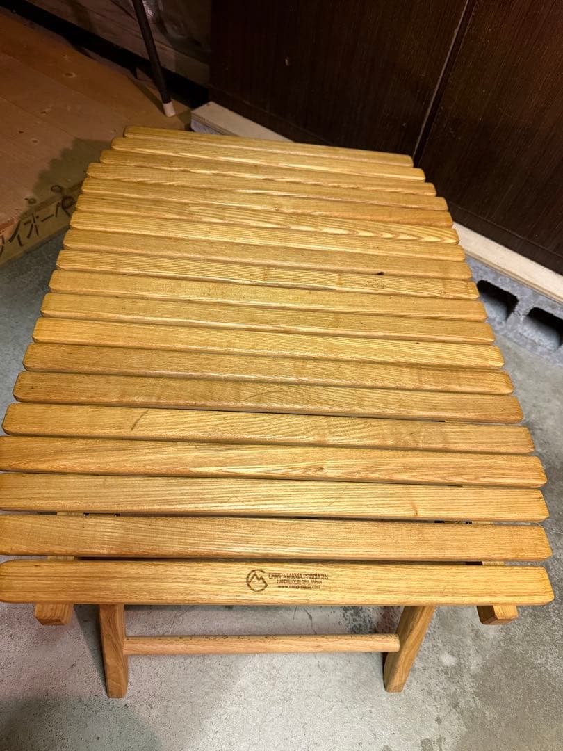 キャンプマニアプロダクツ ラウンドローテーブル Lサイズ