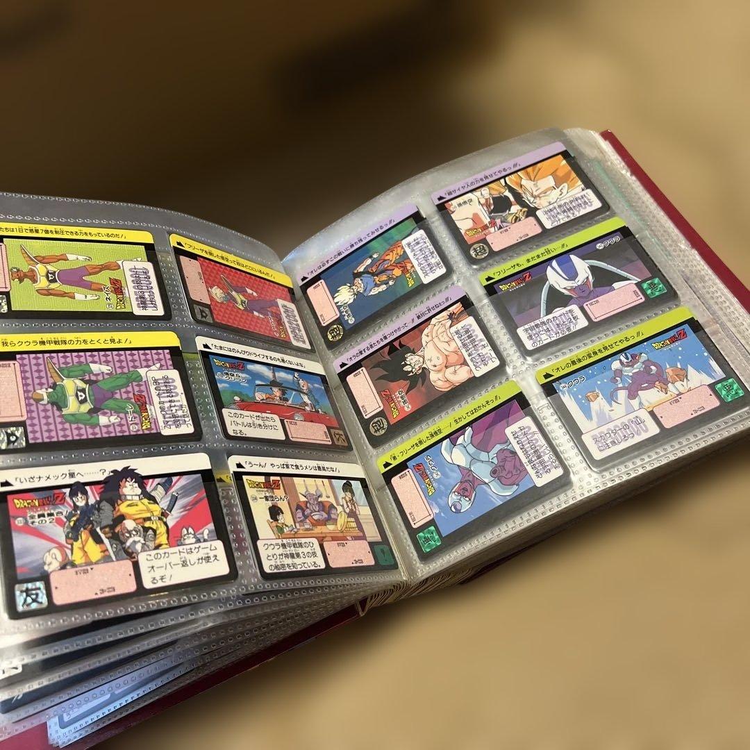 ドラゴンボール　カードダスステーション　システムファイル480枚セット　当時もの
