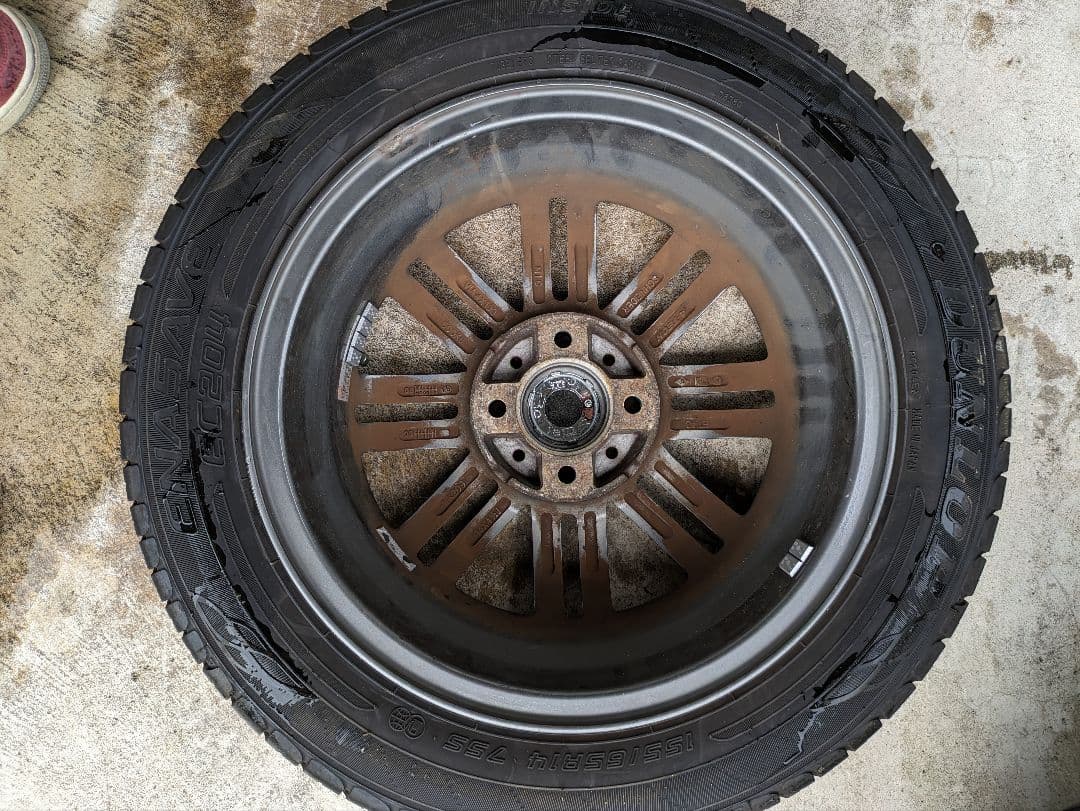 14インチシュナイダー　 ホイールタイヤセット 　2個口②　限界価格です！