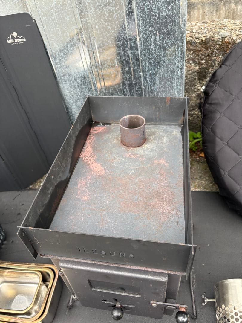 IESAUNA イエサウナセット 付属品付き テントサウナ