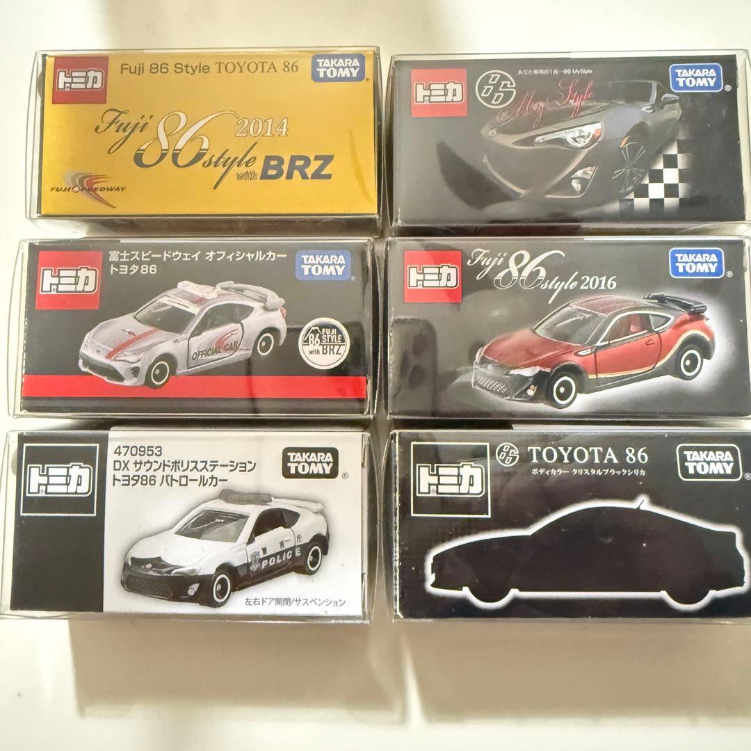 トミカ トヨタ86 限定 6台セット 非売品