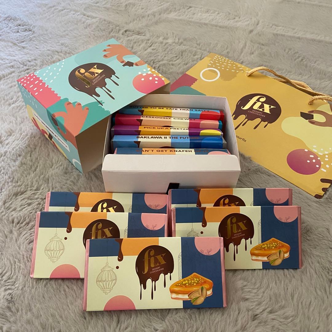 再入荷　早い者勝ち　Fix dessert chocolate ピスタチオ　6枚