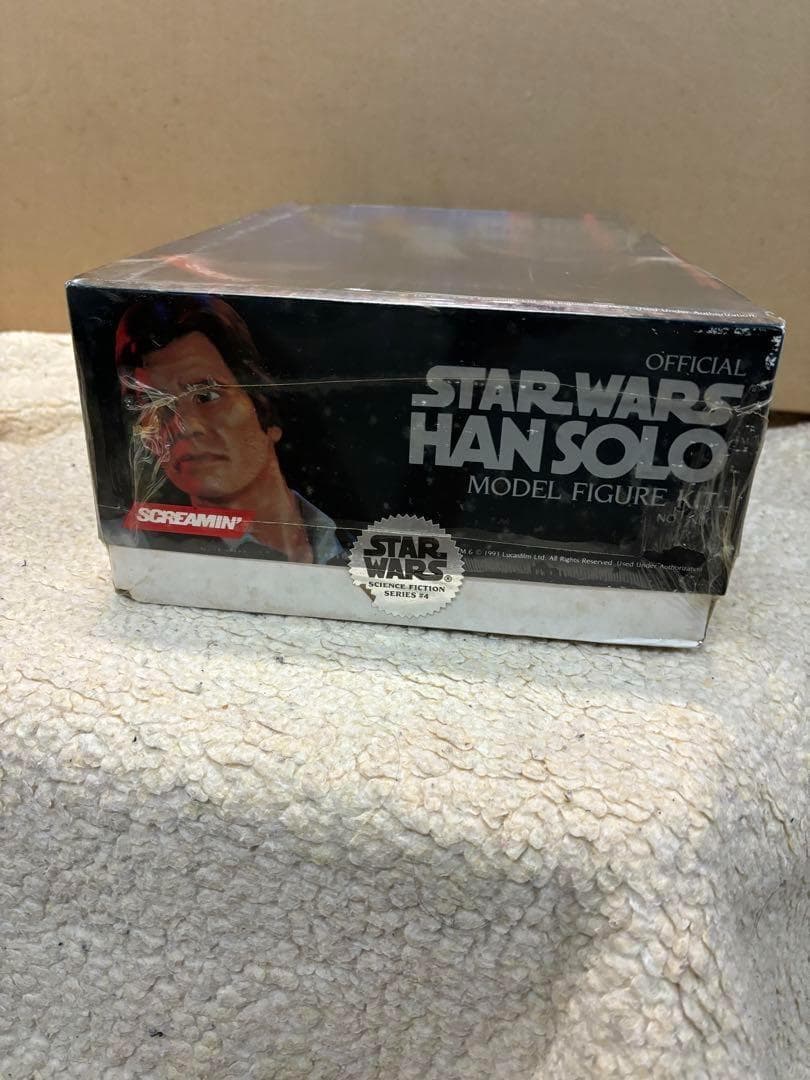 スターウォーズ　スクリーミン　ソフビキット　ハンソロ