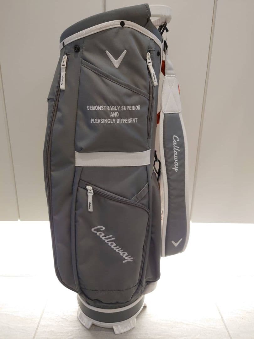 Callaway ゴルフキャディバッグ グレー９．５型（47インチ対応）