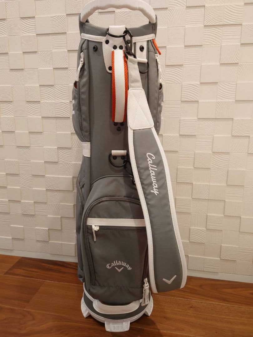 Callaway ゴルフキャディバッグ グレー９．５型（47インチ対応）