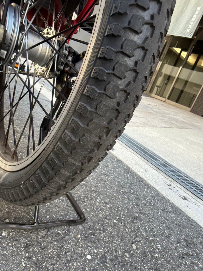 子供乗せ　Panasonic 電動アシスト自転車 赤 チャイルドシート付き