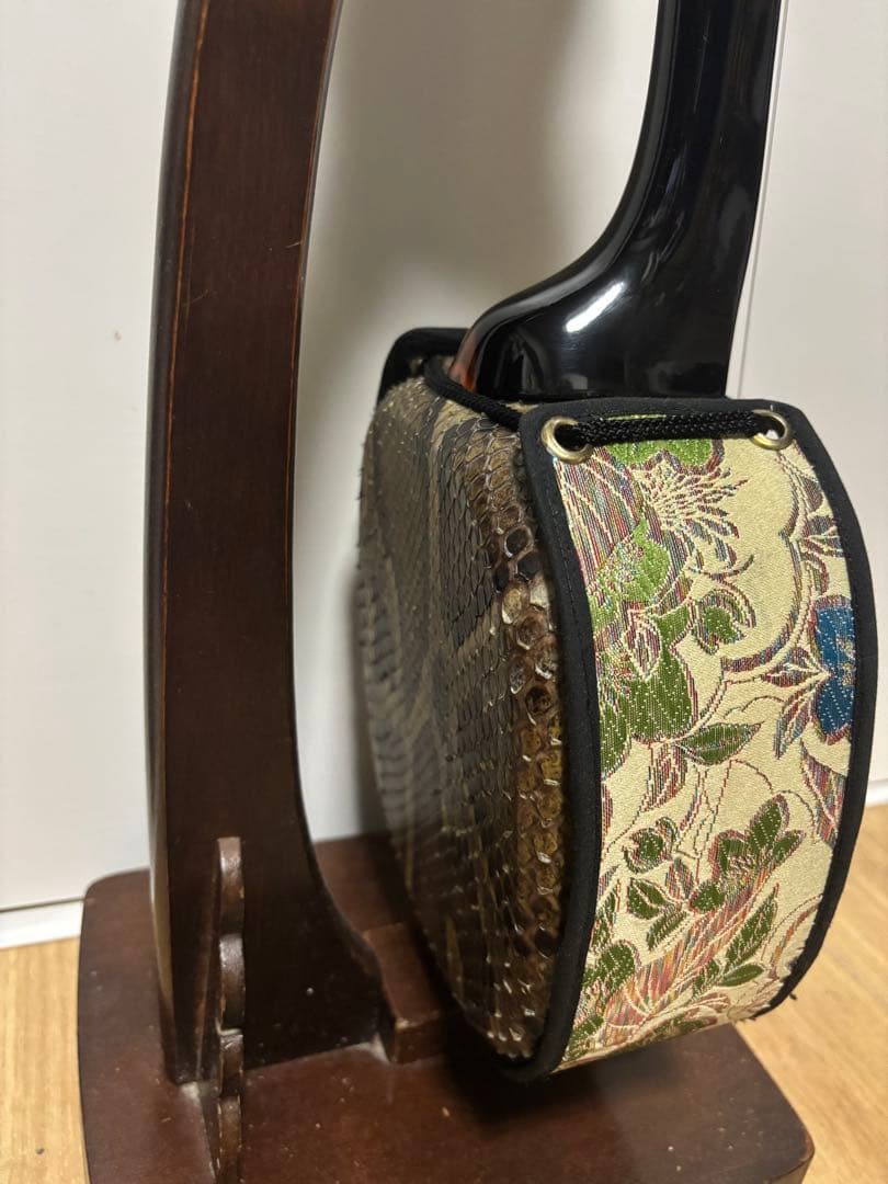 のーりーさん専用　ヘビ柄三線本体　タマイ真壁型