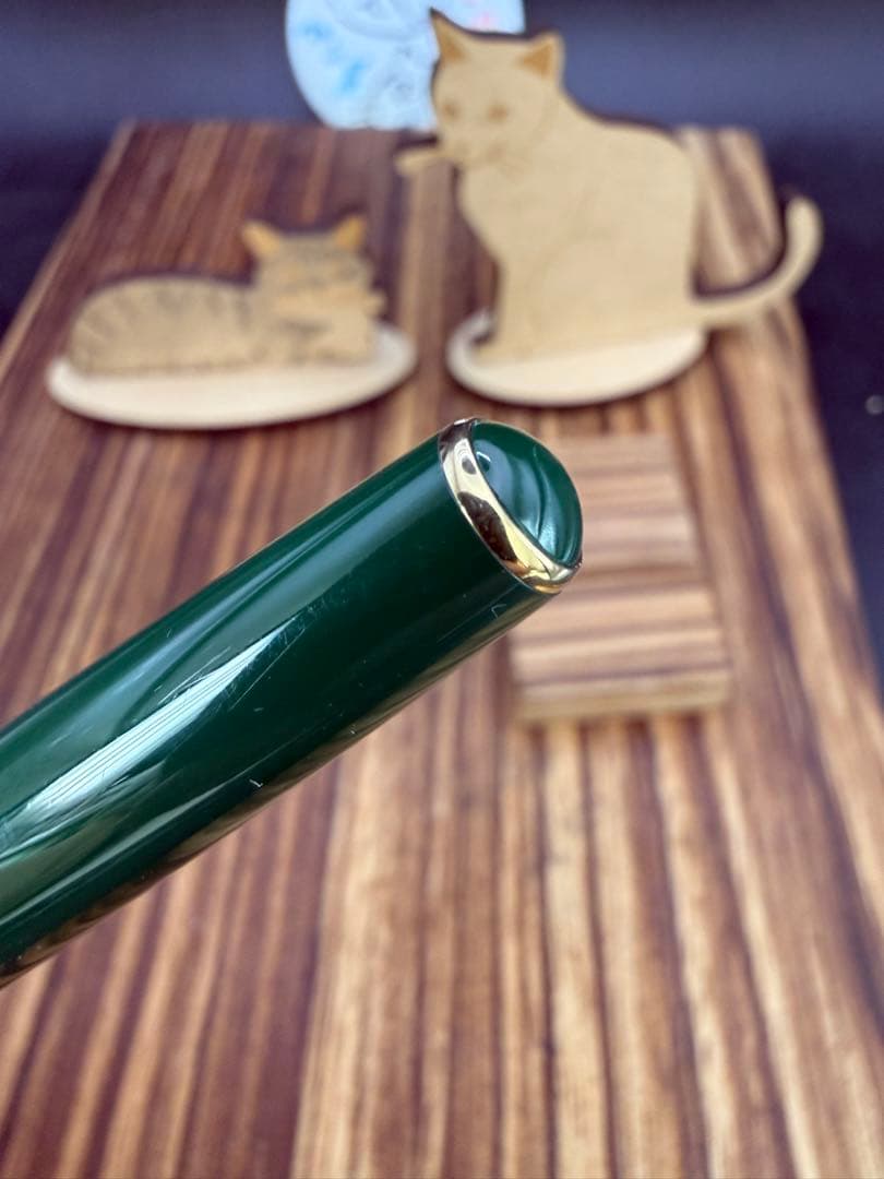 MONTBLANC 万年筆 GENERATION グリーン 14K M