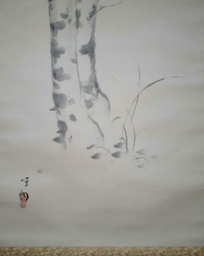 掛け軸/秋/もみじ紅葉