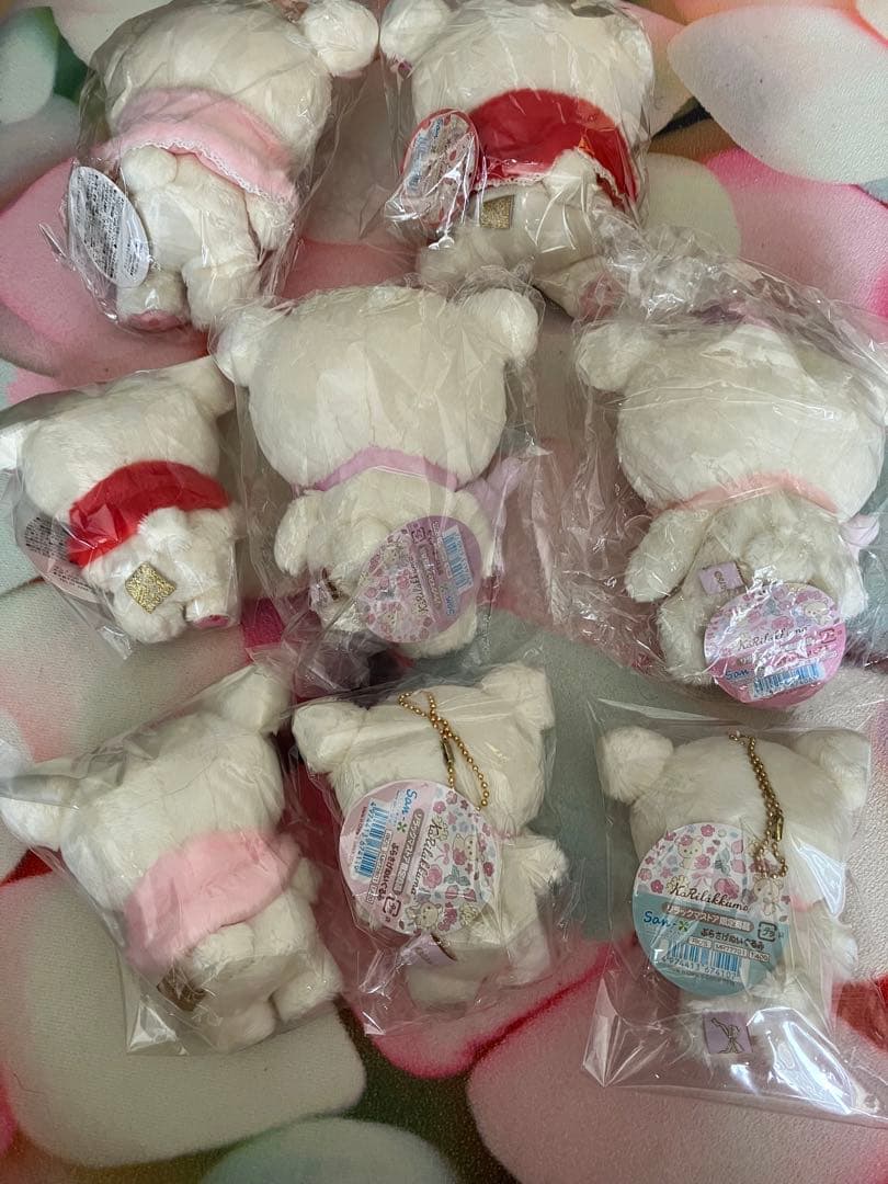 コリラックマ　ストア限定　おすわりぬいぐるみ　ぶらさげぬいぐるみ　花冠