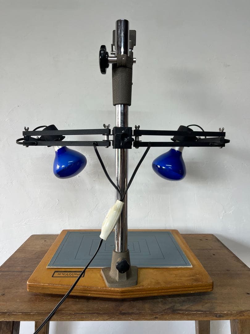 【希少・ヴィンテージ】PENTAX コピースタンド ライト付き 撮影台