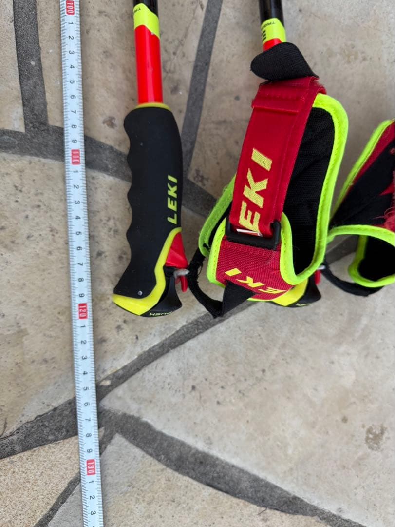 LEKI VENOM GS 3D Carbon 120cmへ加工済み