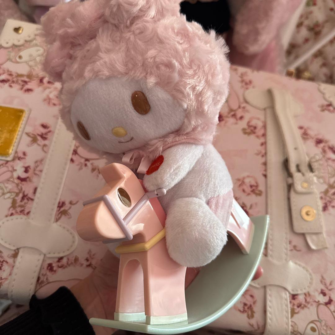 マイメロ 木馬　ぬいぐるみ