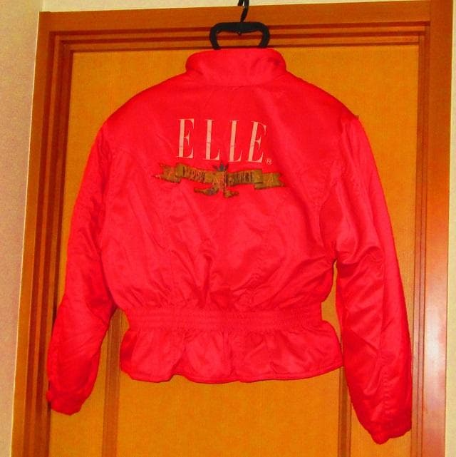スキーウェア　ヴィンテージ　80s　ELLE