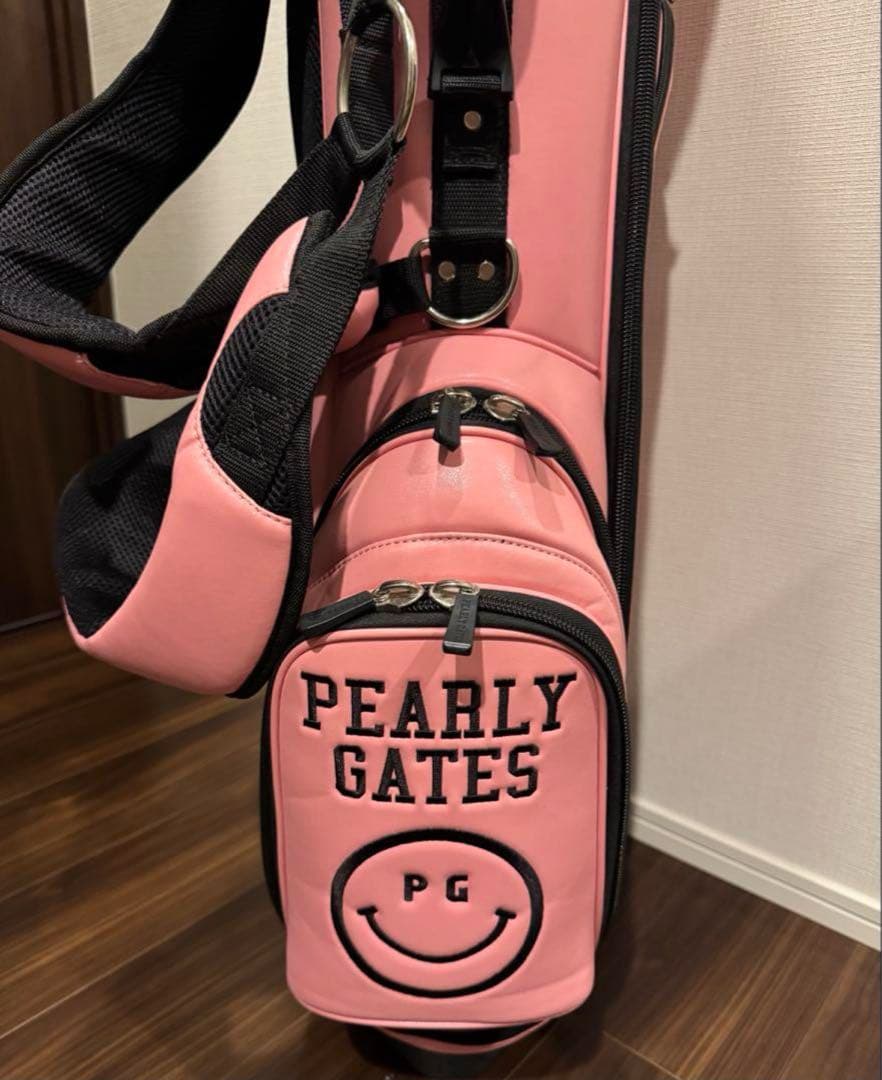 PEARLY GATES パーリゲイツ ゴルフキャディバッグ 89 ピンク