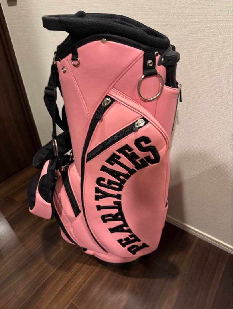 PEARLY GATES パーリゲイツ ゴルフキャディバッグ 89 ピンク