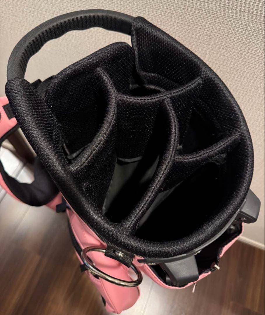 PEARLY GATES パーリゲイツ ゴルフキャディバッグ 89 ピンク