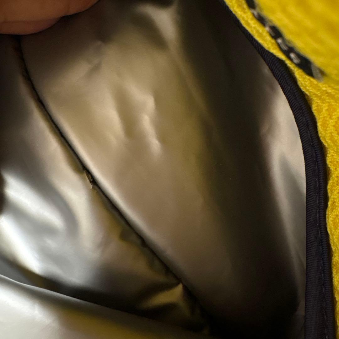 2025SS新品18700円　パーリーゲイツ　男女兼用縦型保冷バッグ イエロー