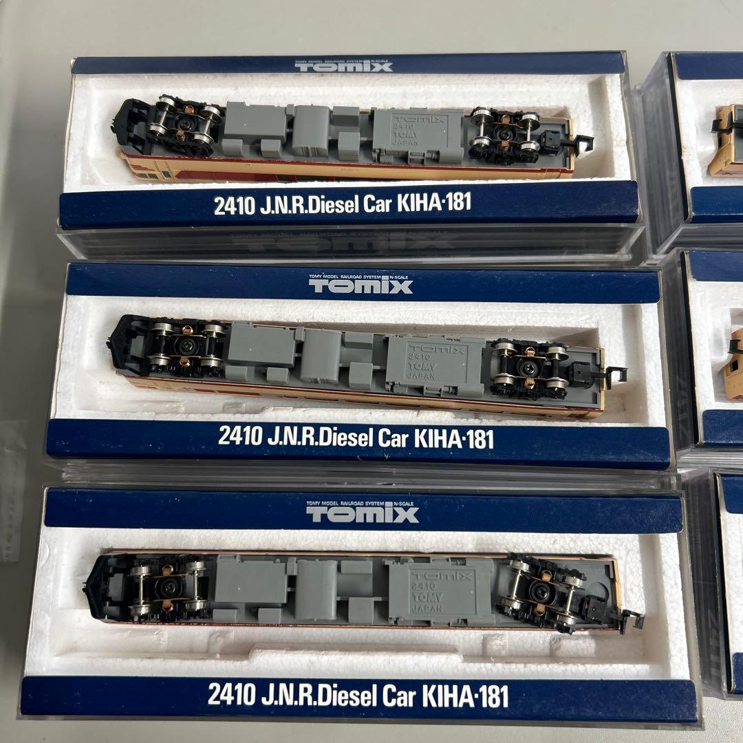 JRキハ181形×3 キロ180形　キサシ180形 キハ180形