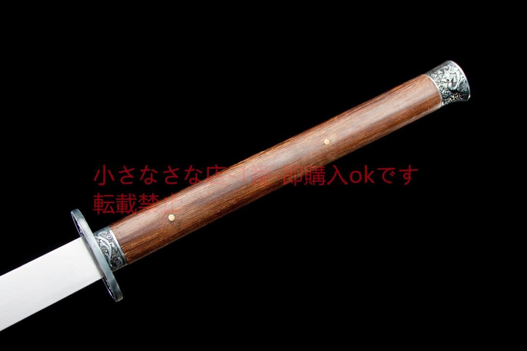 玄墨の苗刀  古兵器 武具 刀装具 日本刀 模造刀 居合刀