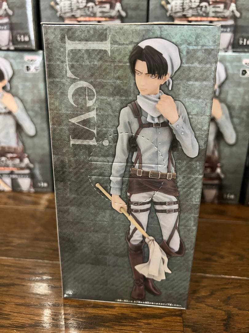 【16個セット】進撃の巨人 DXF お掃除リヴァイ【未開封新品】【ポスター付き】