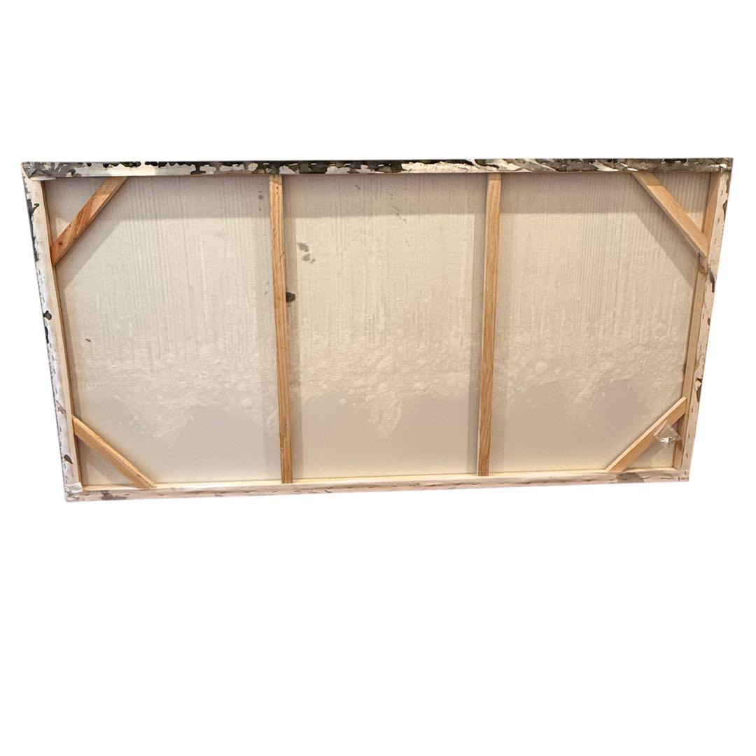 【高級感】現代アート 大型　パネル 金箔 立体テクスチャ モダン　インテリア