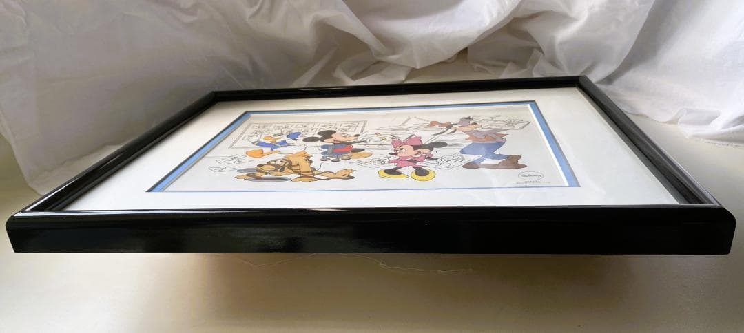 Disney セル画 【 レア 美品 】ミッキー ディズニー５大キャラクター