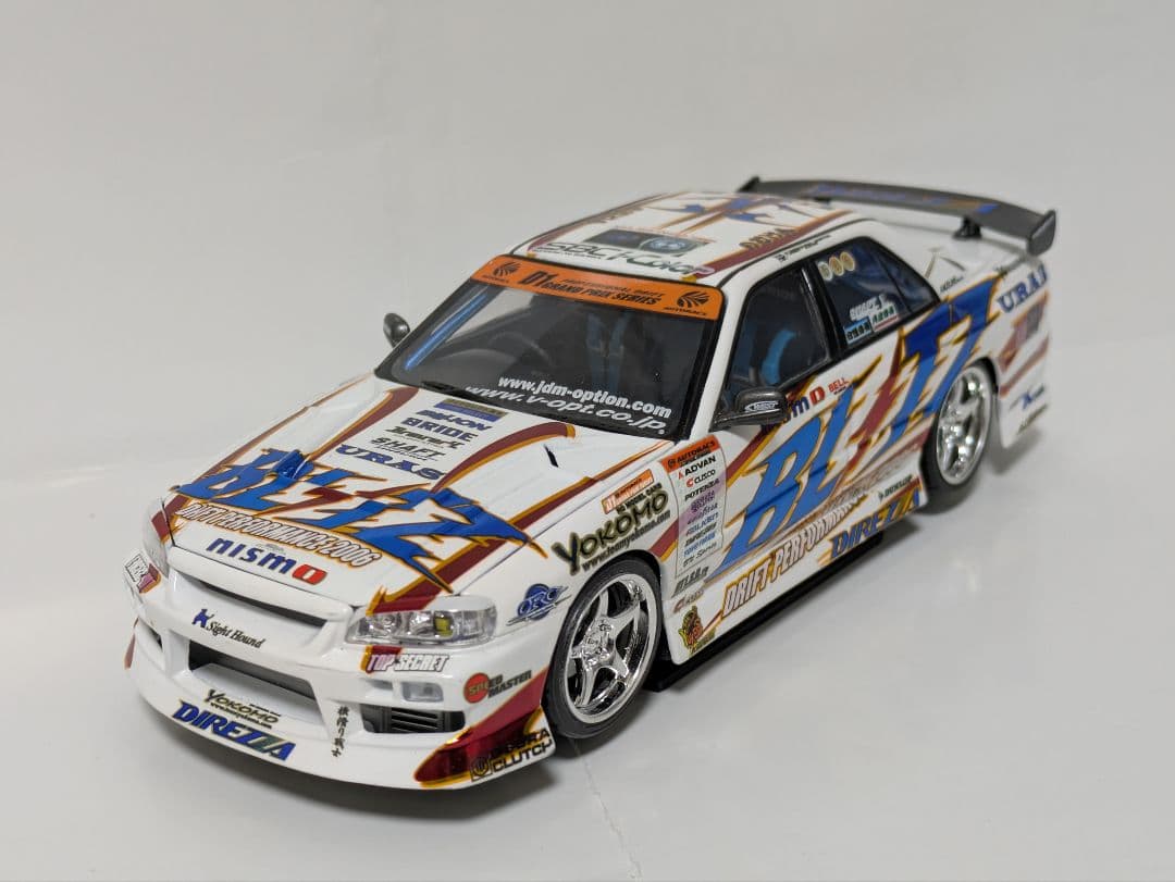 ホットワークス 1/24 ブリッツ D1 スカイライン ER34 2006仕様