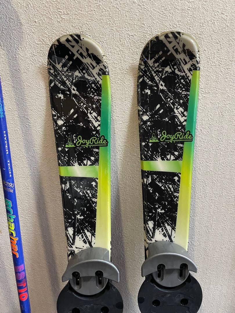 JOYRIDE ショートスキー97cm ソフトビンディングプレート付き