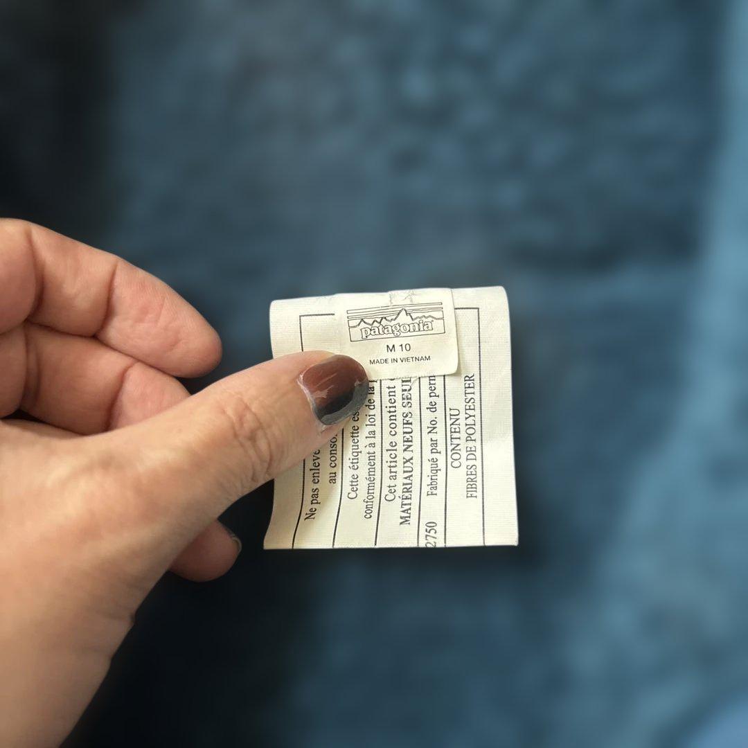 patagonia スキーウェア Mサイズ 青 ベージュ