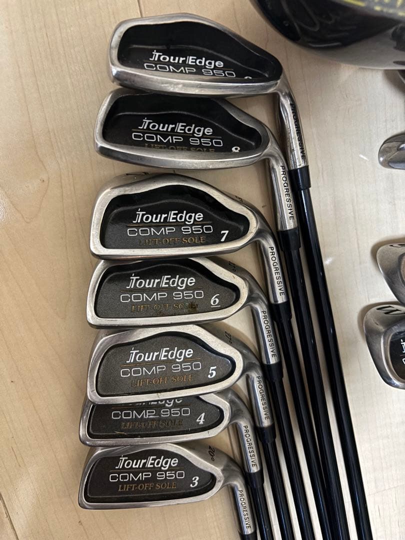 ゴルフクラブメンズフルセット　バッグ付き初心者、練習用　右利き