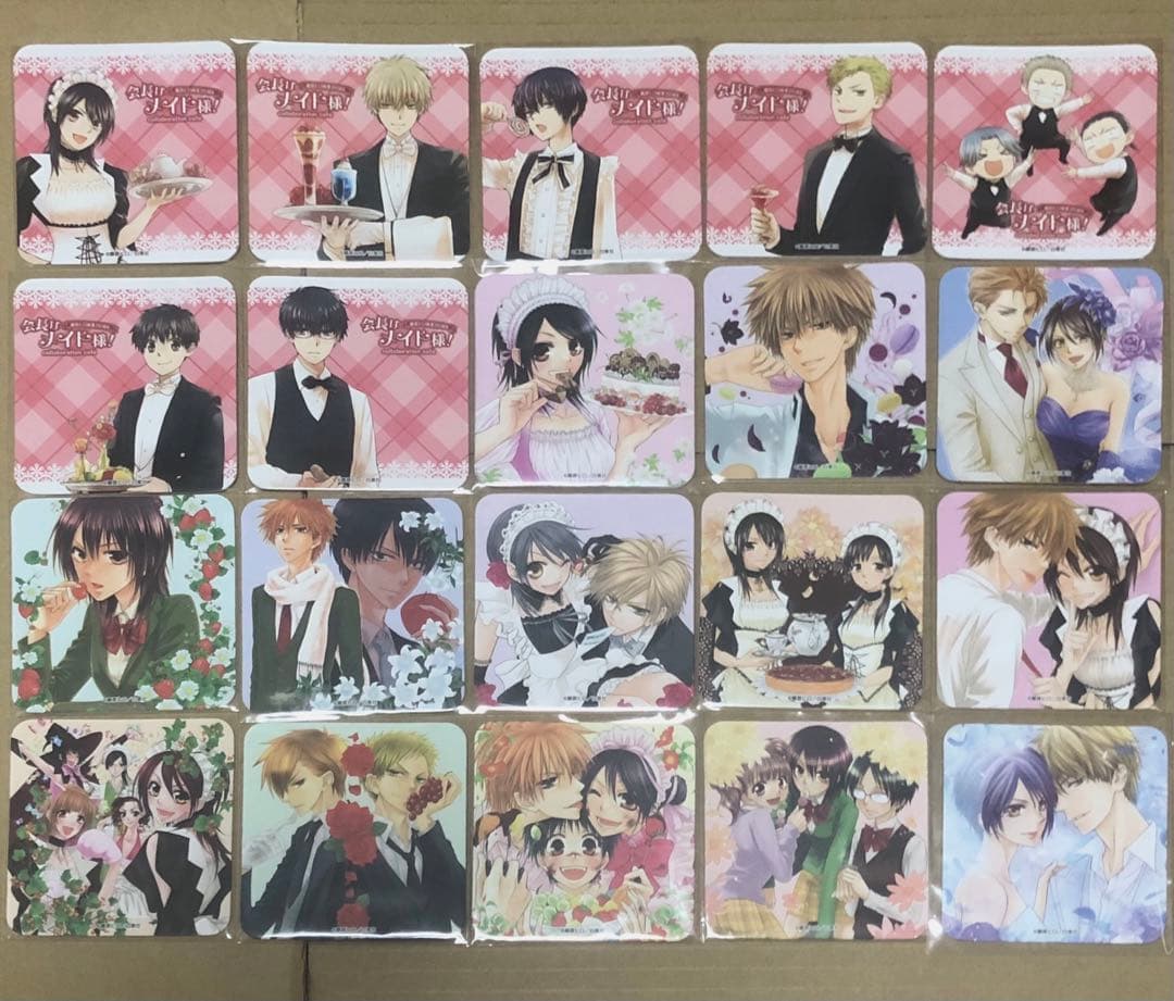 会長はメイド様 コラボカフェ コースターセット