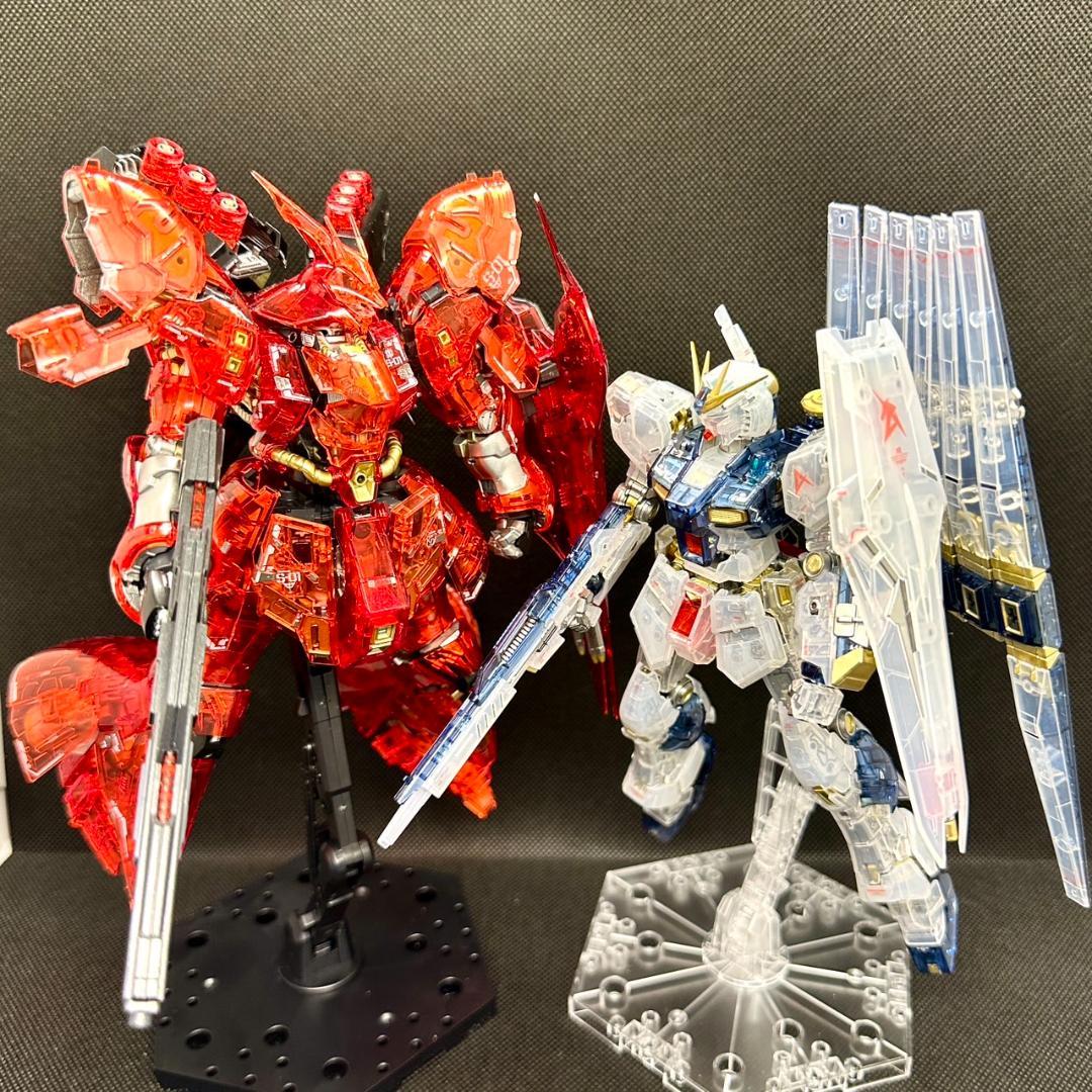 【完成品】RG 1/144サザビー クリア（ガンダムベース限定）