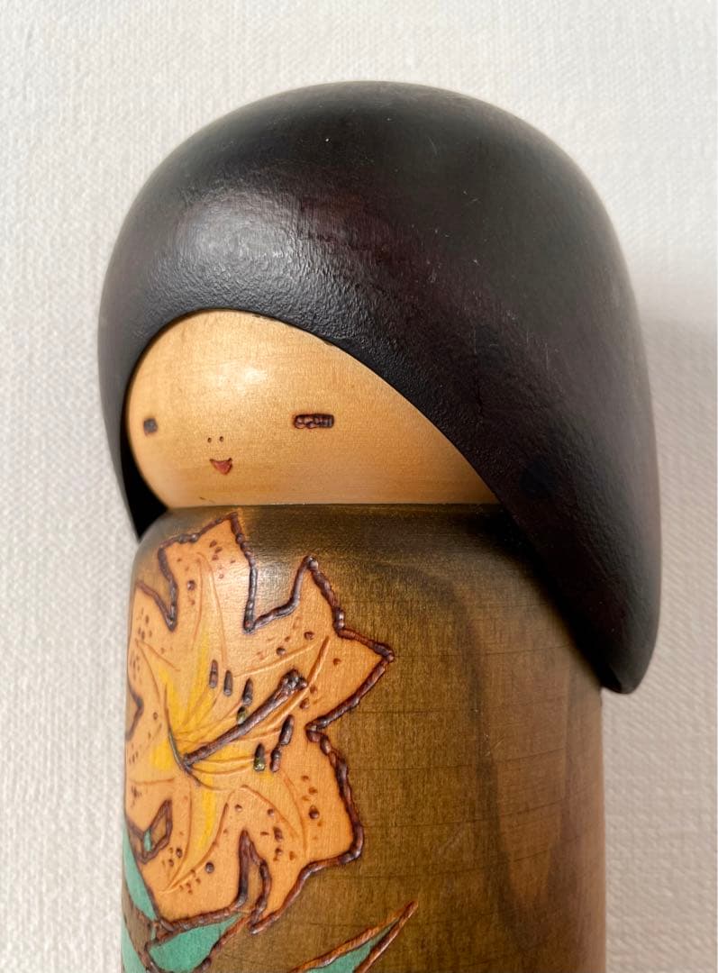 稀少 関口 三作 創作 こけし kokeshi doll 人形 レトロ