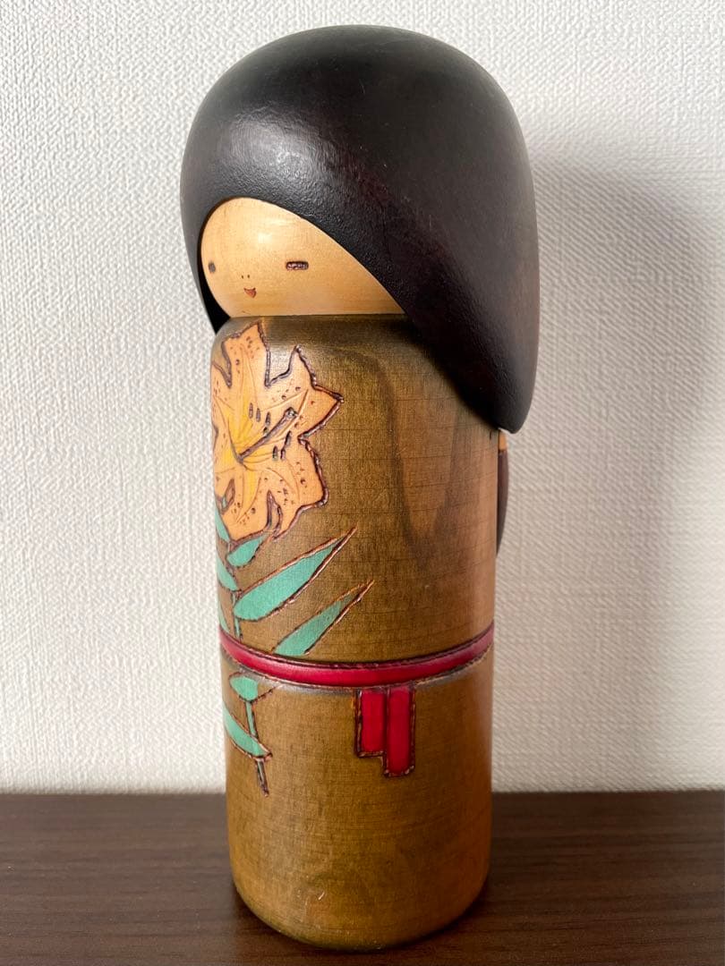 稀少 関口 三作 創作 こけし kokeshi doll 人形 レトロ
