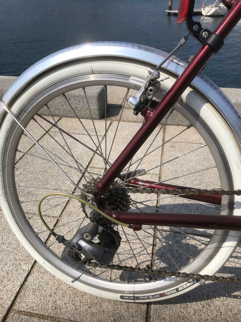 【手渡し・引取り限定】ビアンキ　ミニベロ8